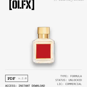 Baccarat Rouge 540 Formula (Maison Francis Kurkdjian Type)