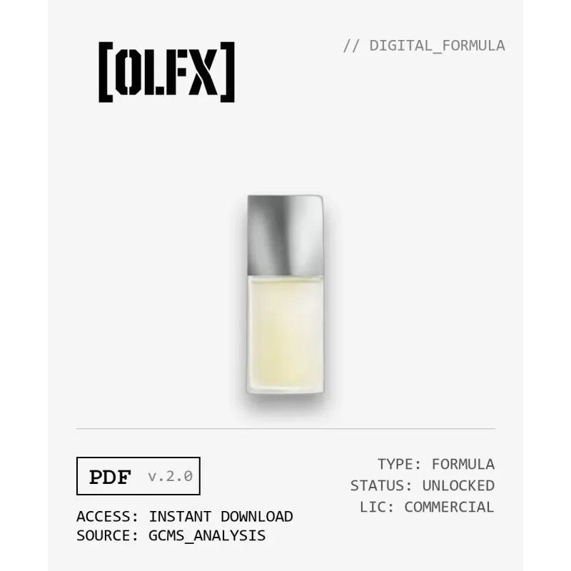 L'Eau d'I. Pour Homme Formula (Reconstruction)