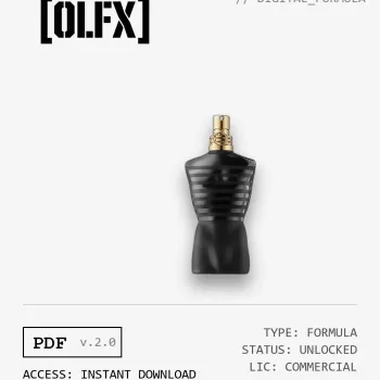 Le Male Le Parfum Formula (Reconstruction)