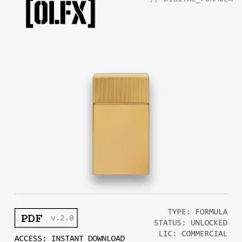 Noir Extreme Parfum Formula (Reconstruction)