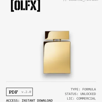 The One Gold for Men Formula (Reconstruction)