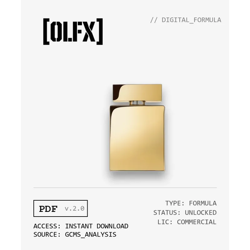 The One Gold for Men Formula (Reconstruction)